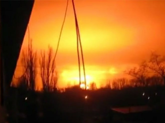 Украјина - експлозија (Screenshot from youtube.com/user/gorlowka) - 