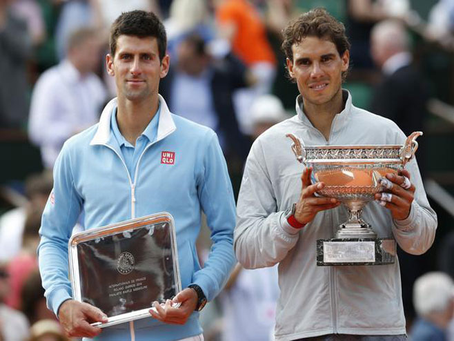 Novak Đoković i Rafel Nadal (FOTO: Beta/ AP)