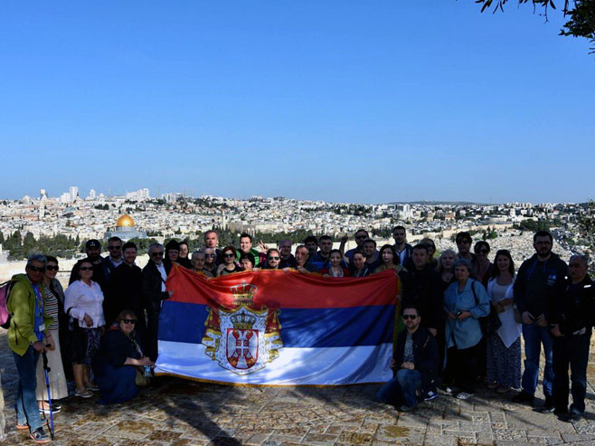 Srbi iz Srbije, Republike Srpske i drugih zemalja u Јerusalimu 