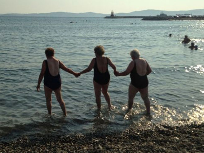 Баке из Италије на љетовању у Хрватској - Фото: BBC 