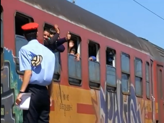 Migranti na putu prema Srbiji