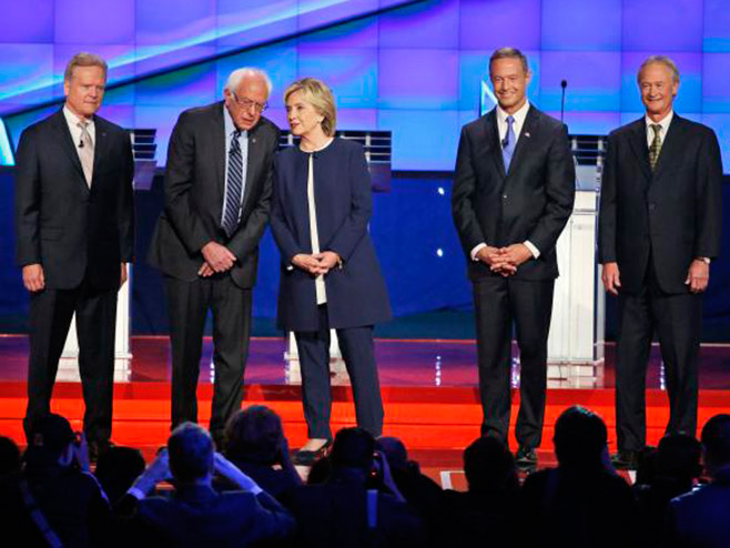 Предсједничка дебата Демократске странке у Лас Вегасу - Фото: AP