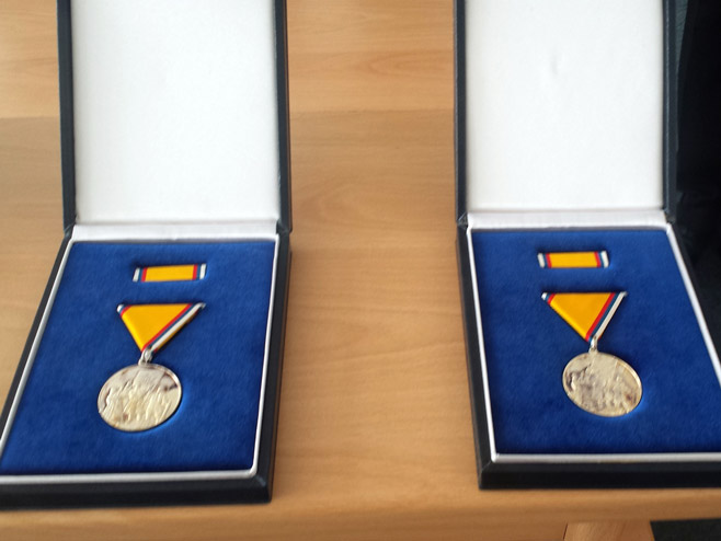Одликовања  "Медаља заслуге за народ" - Фото: СРНА