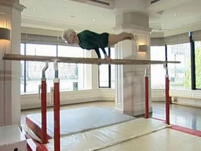 Најстарија гимнастичарка (Фото:Screenshot) - 
