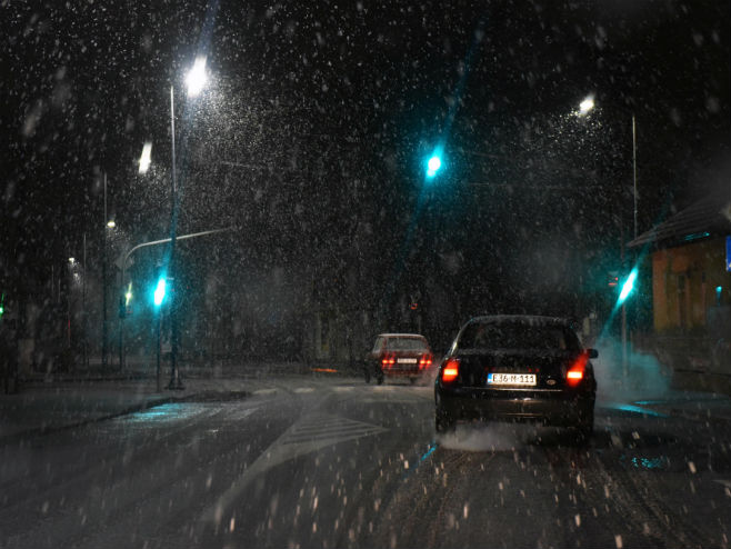 Snijeg u Semberiji (foto: Srna)