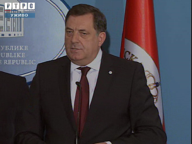 Predsjednik RS Milorad Dodik (Foto: RTRS)