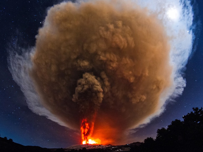 Вулкан Етна - Фото: The Telegraph