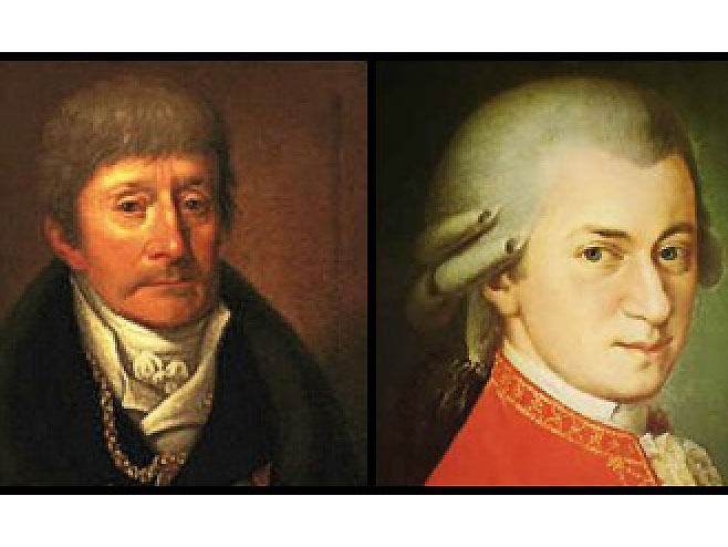 Салијери (лијево) и Моцарт (десно) (Фото: pilloledistoria.it) - 