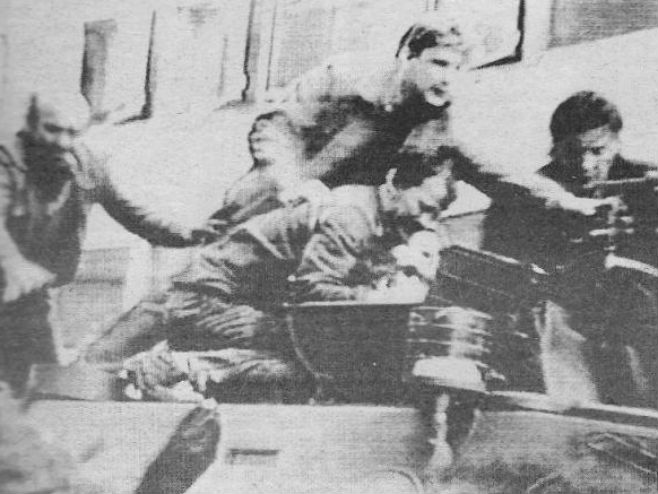 Напад на војнике ЈНА у Сплиту (архив) - 