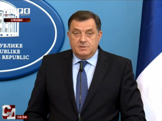Predsjednik RS Milorad Dodik  (Foto RTRS)