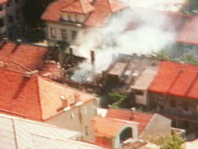 Бомбардовање Книна - акција "Олуја" - Фото: AFP