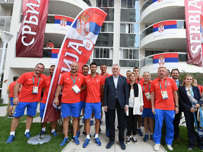 Olimpijski tim Srbije u Riju (Foto: oks.org.r) 