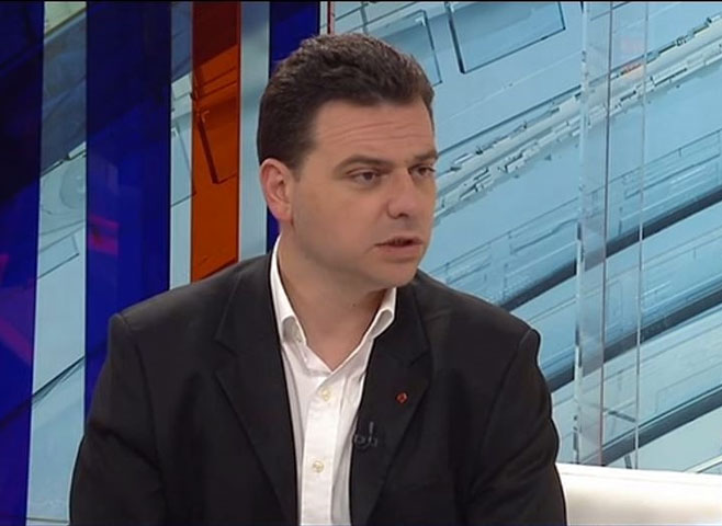 Саша Магазиновић, предсједник главног одбора СДП-а БиХ (фото: N1) - 
