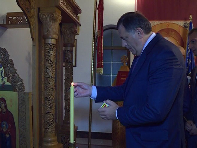 Milorad Dodik u Bijeljini (Foto: RTRS)