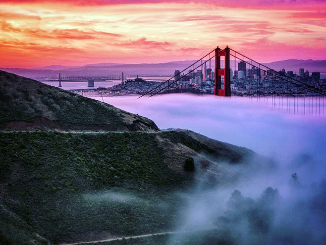 Невјероватни призор Сан Франциска (Фото: Instagram/lmontezemolo) - 