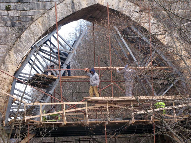 Обновљен Мост на Жепи - Фото: СРНА