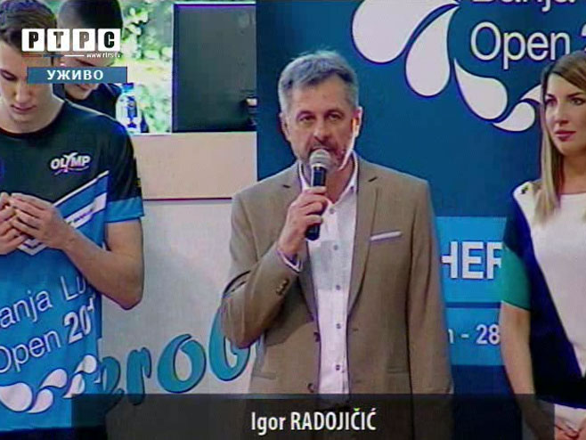 Gradonačelnik Igor Radojičić otvorio Plivački miting "Banjaluka open" (Foto: RTRS)