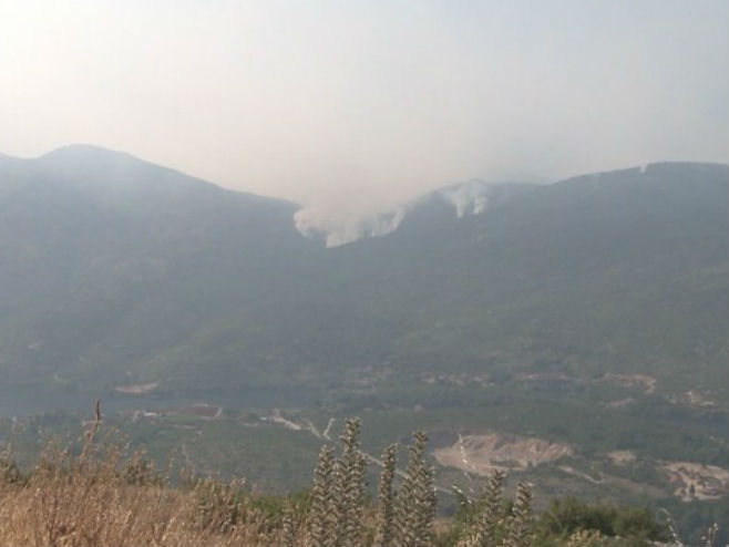 Požar kod Trebinja (Foto: RTRS)
