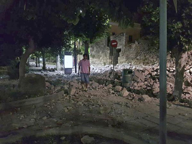 Zemljotres Grčka, Turska (foto: Tanjug-AP) 