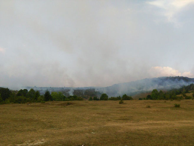 Mrkonjić Grad - požar (Foto: RTRS)
