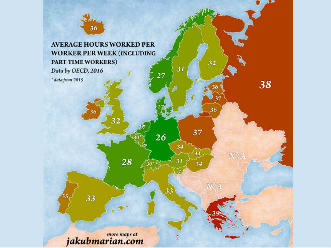 Ко су највећи радници у Европи? (Фото: Reddit) - 