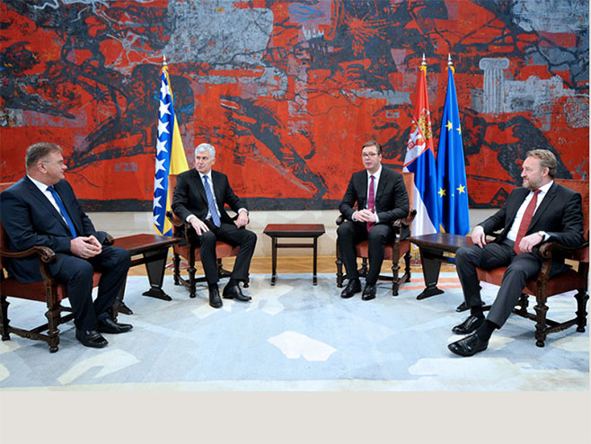 Vučić sa delegacijom Predsjedništva BiH 