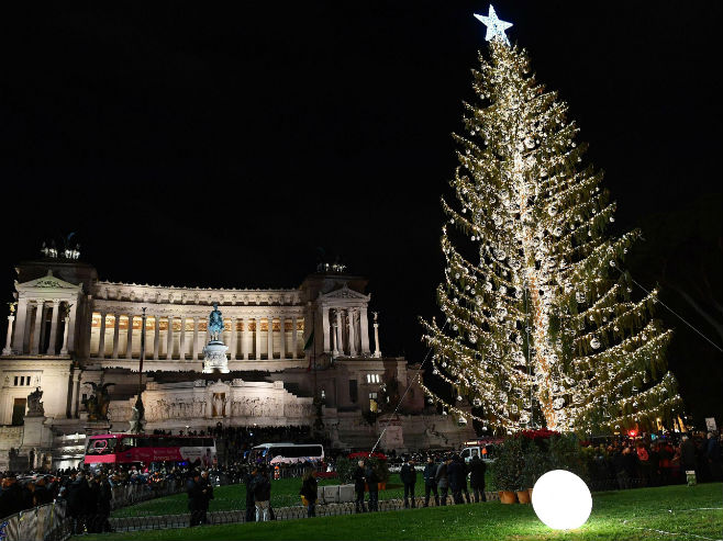 Божићно дрвце у Риму (Фото: faH) - 