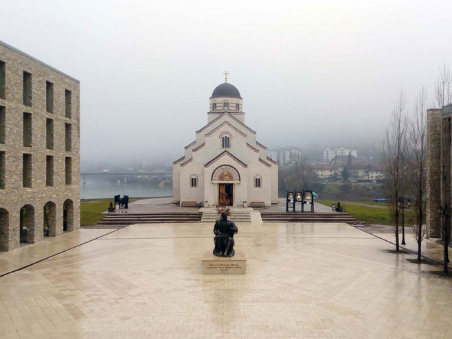 Вишеград  - Црква Светог цара Лазара у Андрићграду - Фото: СРНА