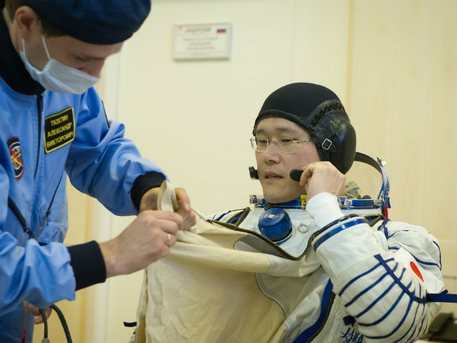 Норишиге Канаи (Фото: Gagarin Cosmonaut Training Center) - 