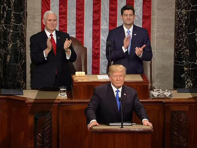 Трампов говор пред Представничким домом америчког Конгреса (Фото: standard.co.uk) - 