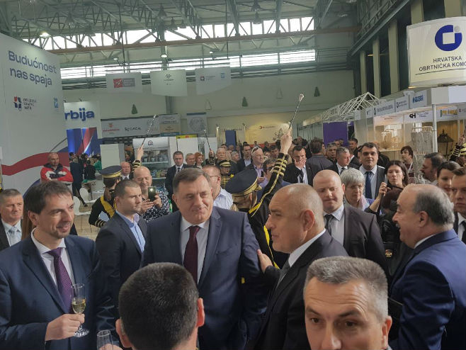 Milorad Dodik na Sajmu u Mostaru 