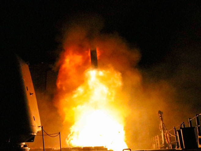 Ispaljivanje rakete (Foto: Pentagon) 