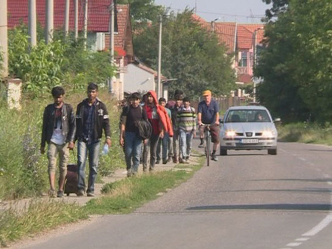 Мигранти Бијељина - Фото: РТРС