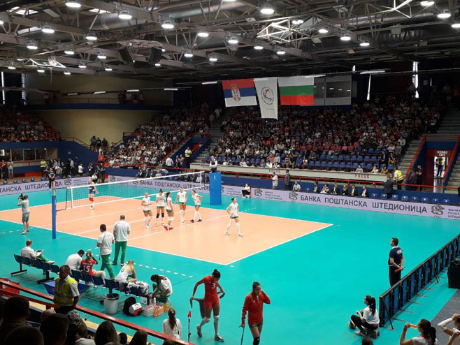 Srbija - Bugarska, odbojkaška utakmica (ž) (Foto: RTRS)