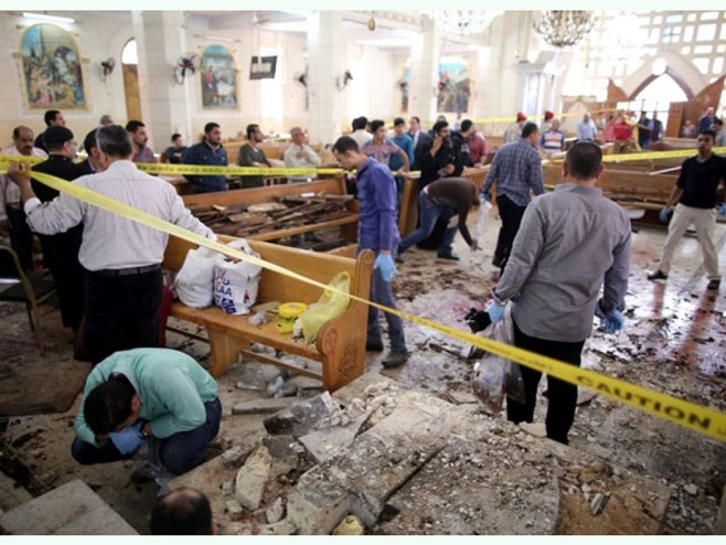 Египат- напад на цркву (фото: tportal.hr) - 