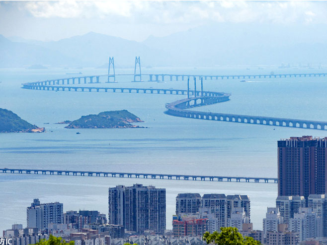Мост који спаја Хонг Конг и Макао (Фото:chinaplus.cri.cn) - 