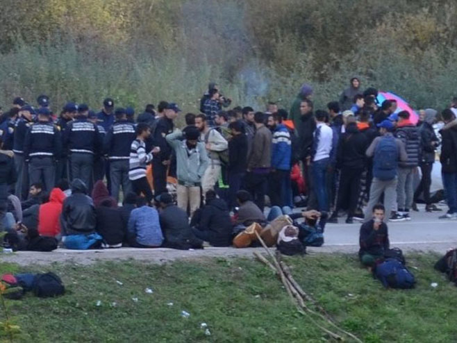 Мигранти близу хрватске границе (фото:Radio Velika Kladuša) - 