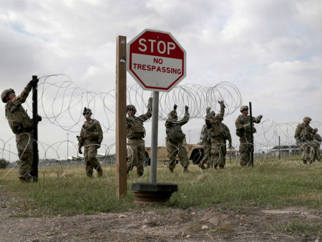 Америчка војска на граници са Мексиком - Фото: Getty Images