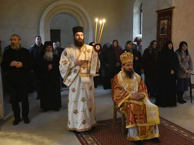 Ваведење у манастиру Трескавцу (Фото: РТРС)