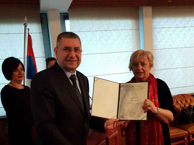 Nada Tešanović izabrana za predsjedavajuću (Foto:Vijeće naroda RS) 