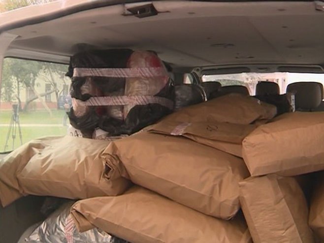 Полиција из Гацка одузела више од 240 килограма сканка - Фото: РТРС