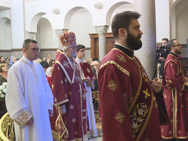 Bogojavljenje-liturgija u Banjaluci (Foto: RTRS)