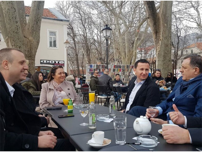 Milorad Dodik u Trebinju (Foto: RTRS)