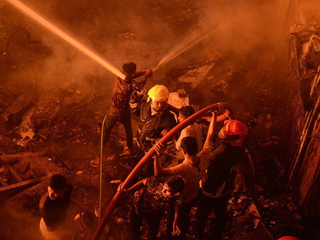 Пожар у Бангладешу - Фото: AP