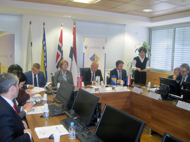 Сарајево - Тегелтија - потписани споразуми између БиХ, Норвешке и Холандије - Фото: СРНА