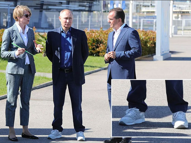 Putin u patikama (Foto: klix.ba)