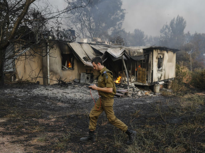 Šumski požar u Izraelu (Foto: AFP)