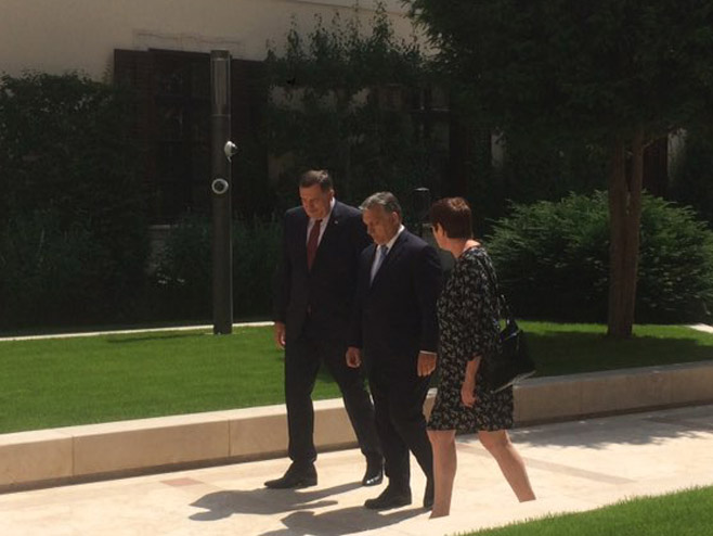 Dodik-Orban (Foto: RTRS)