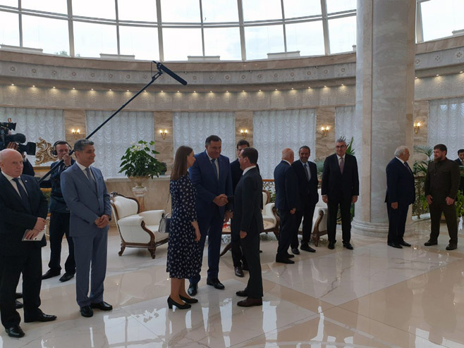 Додик-Медведев-састанак - Фото: СРНА