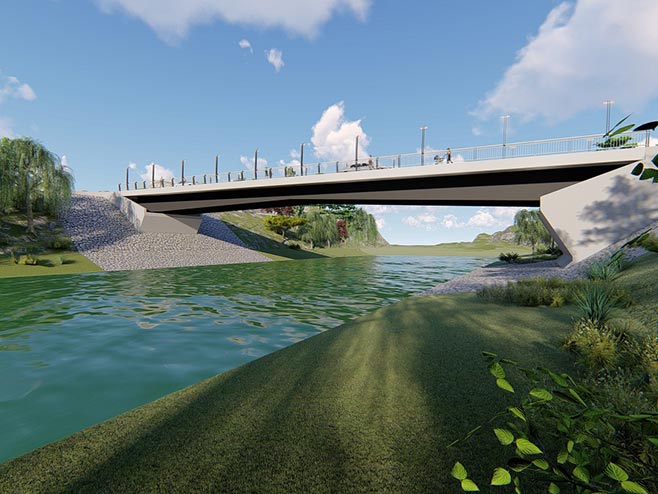 Изградња на јесен нови мост у Топлицама (фото:banjaluka.rs.ba) - 